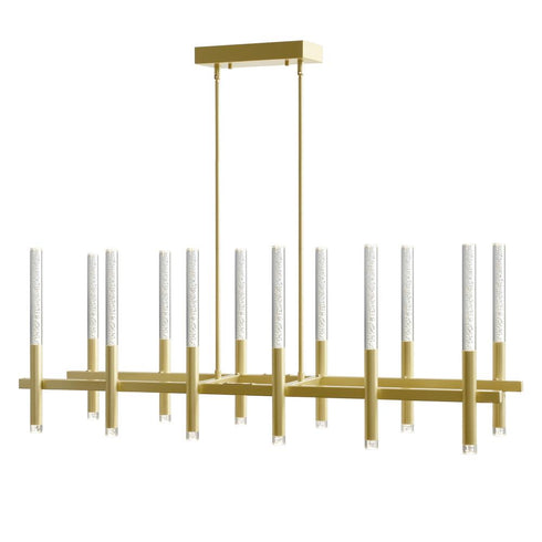 CWI Lighting Dragonswatch Integrated LED Satin Gold Model: 1703P48-12-602-RC