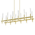 CWI Lighting Dragonswatch Integrated LED Satin Gold Model: 1703P48-12-602-RC