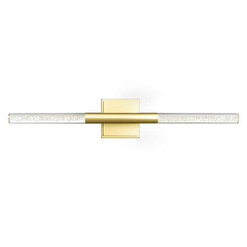 CWI Lighting Dragonswatch Integrated LED Satin Gold Vanity Model: 1703W26-602