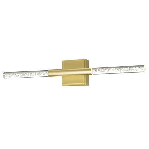 CWI Lighting Dragonswatch Integrated LED Satin Gold Vanity Model: 1703W26-602