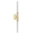 CWI Lighting Dragonswatch Integrated LED Satin Gold Vanity Model: 1703W26-602