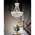 CWI Lighting Empire 18 Light Down Chandelier With in Chrome Finish Model: 8001P28C
