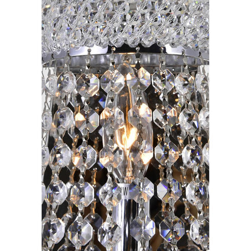 CWI Lighting Empire 3 Light Wall Sconce With in Chrome Finish Model: 8001W12C-B