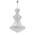 CWI Lighting Empire 38 Light Down Chandelier With in Chrome Finish Model: 8001P42C