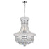 CWI Lighting Empire 6 Light Chandelier With in Chrome Finish Model: 8001P14C