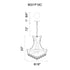 CWI Lighting Empire 8 Light Down Chandelier With in Chrome Finish Model: 8001P18C