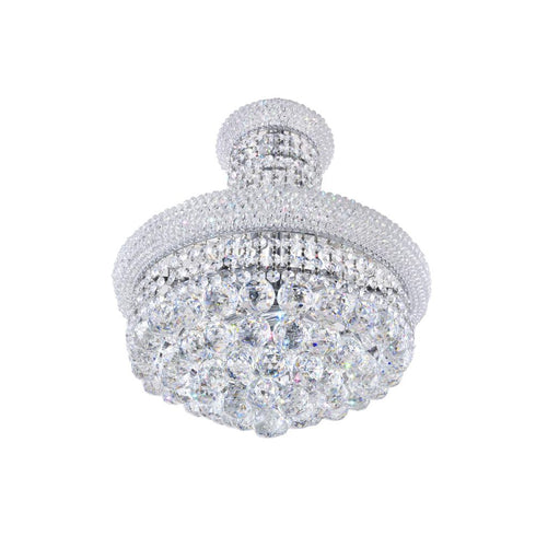 CWI Lighting Empire 8 Light Down Chandelier With in Chrome Finish Model: 8001P18C