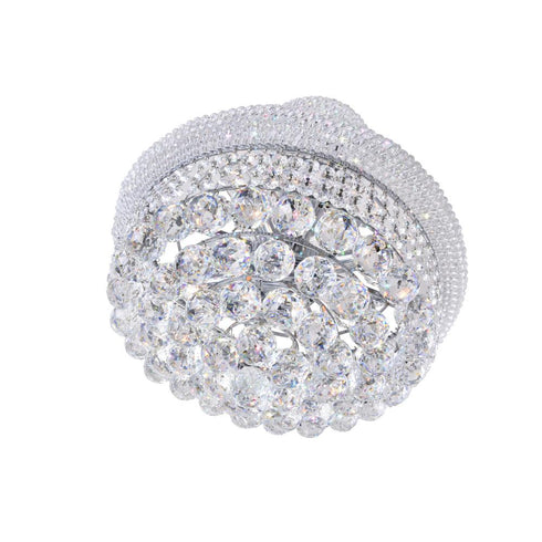CWI Lighting Empire 8 Light Down Chandelier With in Chrome Finish Model: 8001P18C