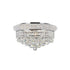CWI Lighting Empire 8 Light Flush Mount With in Chrome Finish Model: 8001C20C