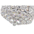 CWI Lighting Empire 8 Light Flush Mount With in Chrome Finish Model: 8001C20C