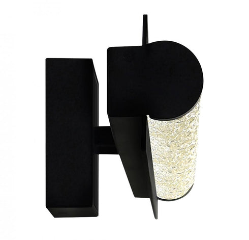 CWI Lighting Fiji Integrated LED Black Outdoor Wall Light Model: 1702W24-101