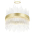 CWI Lighting Genevieve LED Chandelier With in Medallion Gold Finish Model: 1063P16-169