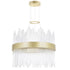 CWI Lighting Genevieve LED Chandelier With in Medallion Gold Finish Model: 1063P16-169