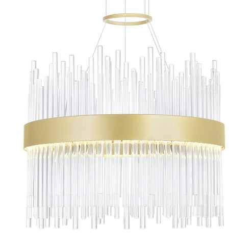 CWI Lighting Genevieve LED Chandelier With in Medallion Gold Finish Model: 1063P16-169