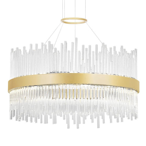 CWI Lighting Genevieve LED Chandelier With in Medallion Gold Finish Model: 1063P24-169