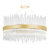 CWI Lighting Genevieve LED Chandelier With in Medallion Gold Finish Model: 1063P24-169