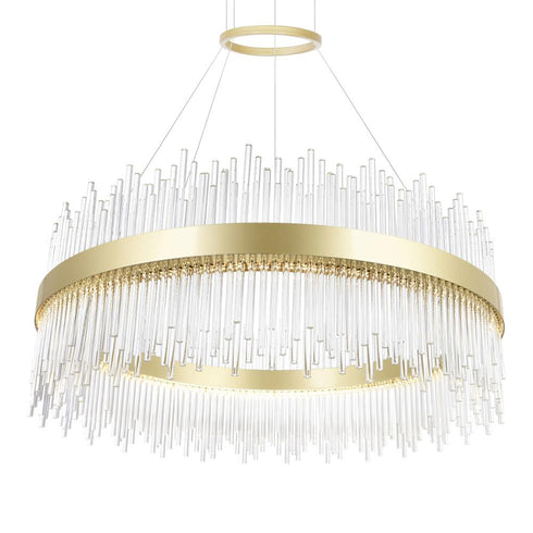 CWI Lighting Genevieve LED Chandelier With in Medallion Gold Finish Model: 1063P32-169