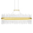 CWI Lighting Genevieve LED Chandelier With in Medallion Gold Finish Model: 1063P39-169-RC