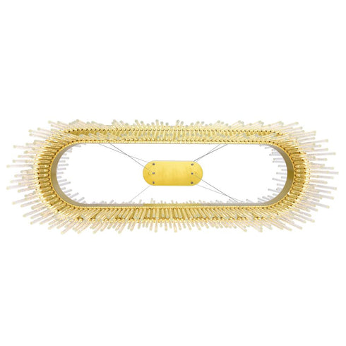 CWI Lighting Genevieve LED Chandelier With in Medallion Gold Finish Model: 1063P39-169-RC