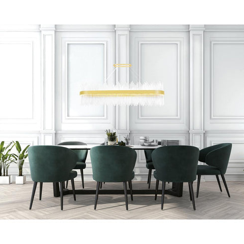 CWI Lighting Genevieve LED Chandelier With in Medallion Gold Finish Model: 1063P47-169-RC