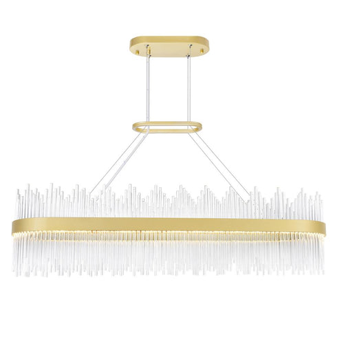 CWI Lighting Genevieve LED Chandelier With in Medallion Gold Finish Model: 1063P47-169-RC
