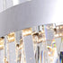 CWI Lighting Glace LED Chandelier With Chrome Finish Model: 1220P40-601-S