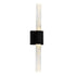CWI Lighting Greta Integrated LED Black Vanity Light Model: 1589W24-101