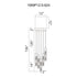 CWI Lighting Greta Integrated LED Brass Mini Pendant Model: 1589P12-5-624