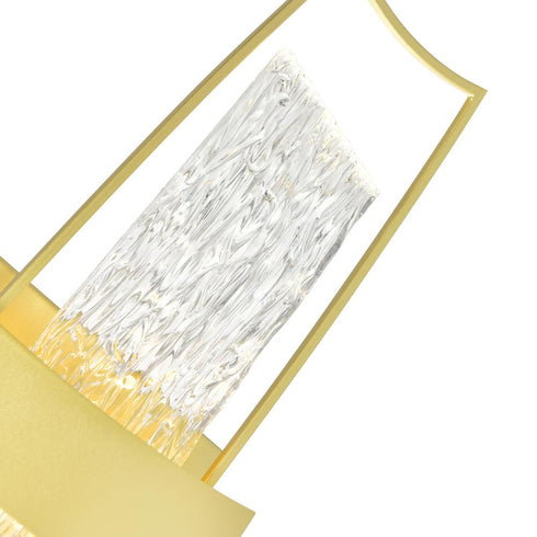 CWI Lighting Guadiana Integrated LED Satin Gold Wall Light Model: 1246W8-602