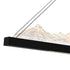 CWI Lighting Himalayas Integrated LED Black Chandelier Model: 1601P48-101