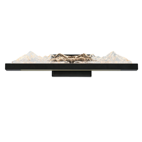 CWI Lighting Himalayas Integrated LED Black Vanity Light Model: 1601W26-101