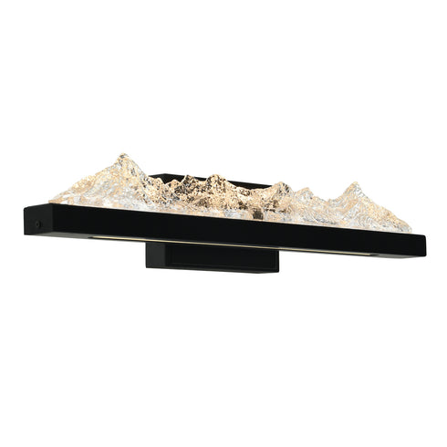 CWI Lighting Himalayas Integrated LED Black Vanity Light Model: 1601W26-101