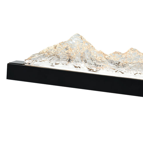 CWI Lighting Himalayas Integrated LED Black Vanity Light Model: 1601W26-101