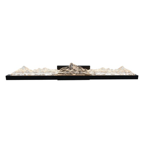 CWI Lighting Himalayas Integrated LED Black Vanity Light Model: 1601W36-101