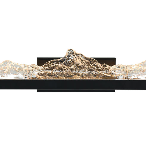 CWI Lighting Himalayas Integrated LED Black Vanity Light Model: 1601W36-101