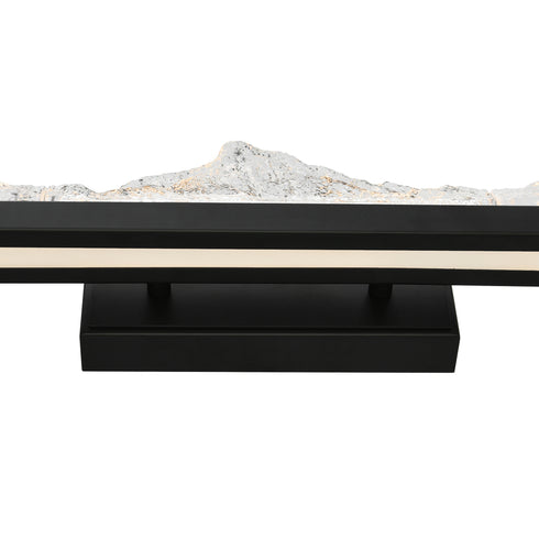 CWI Lighting Himalayas Integrated LED Black Vanity Light Model: 1601W36-101