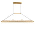 CWI Lighting Himalayas Integrated LED Brass Chandelier Model: 1601P48-624