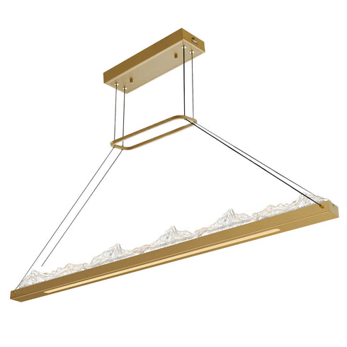 CWI Lighting Himalayas Integrated LED Brass Chandelier Model: 1601P62-624