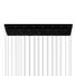 CWI Lighting Integrated LED Black Chandelier Model: 1588P60-14-101