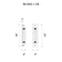 CWI Lighting Kiera 1 Light Wall Sconce With in Black Finish Model: 9613W4-1-101