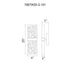 CWI Lighting Lava Integrated LED Black Wall Light Model: 1587W20-2-101