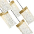 CWI Lighting Lava Integrated LED Brass Chandelier Model: 1587P36-33-624