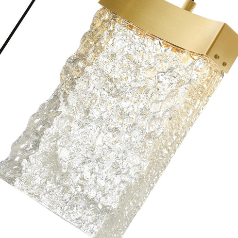 CWI Lighting Lava Integrated LED Brass Chandelier Model: 1587P36-33-624