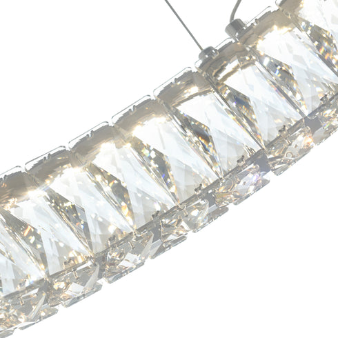 CWI Lighting Madeline LED Chandelier With Chrome Finish Model: 1044P32-601-R-1C