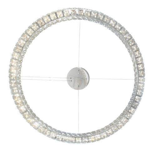 CWI Lighting Madeline LED Chandelier With Chrome Finish Model: 1044P32-601-R-1C
