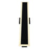 CWI Lighting Malibu LED Integrated Black Outdoor Wall Model: 1694W32-101
