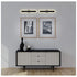 CWI Lighting Malibu LED Integrated Black Outdoor Wall Model: 1694W32-101