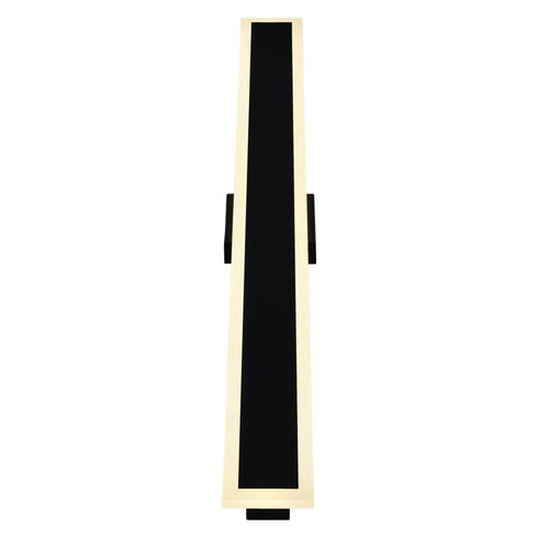 CWI Lighting Malibu LED Integrated Black Outdoor Wall Model: 1694W59-101