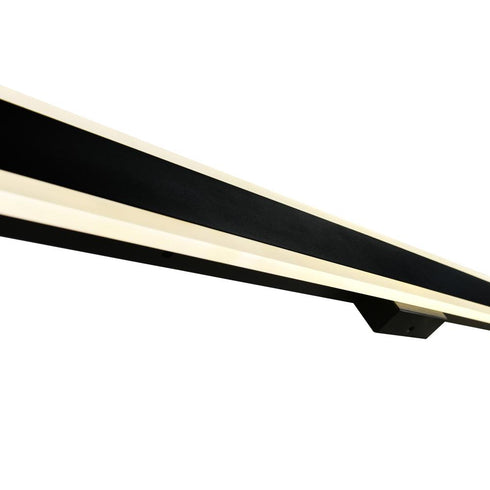 CWI Lighting Malibu LED Integrated Black Outdoor Wall Model: 1694W59-101