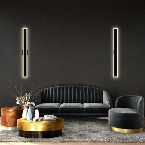 CWI Lighting Malibu LED Integrated Black Outdoor Wall Model: 1694W59-101